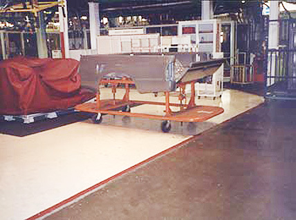 Mobile Equipment on Sealed Flooring Mobile Equipment on Sealed Flooring