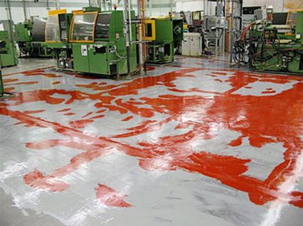 Machines on Sealed Flooring Machines on Sealed Flooring