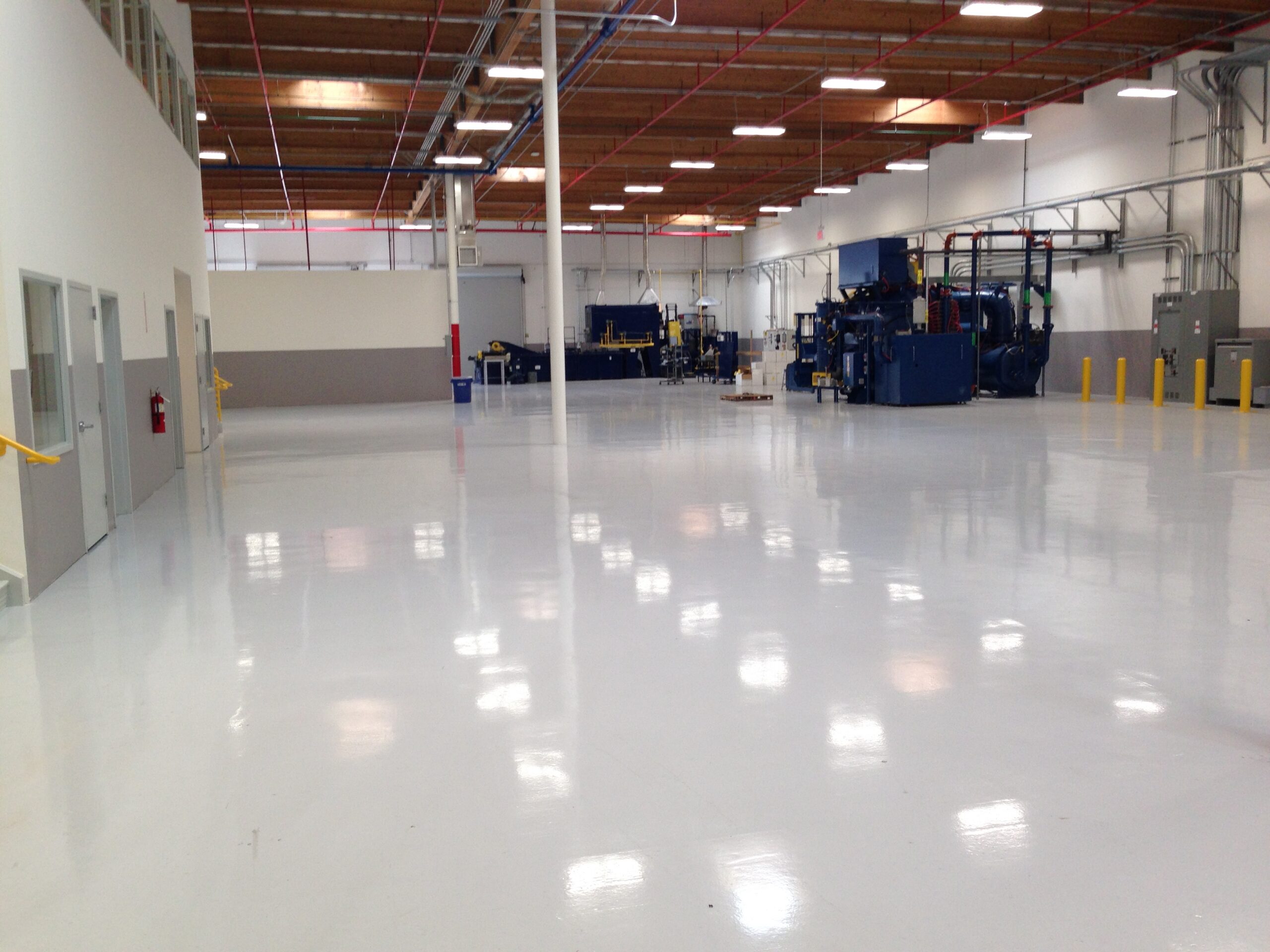 Industrial Epoxy Coated Room Industrial Epoxy Coated Room